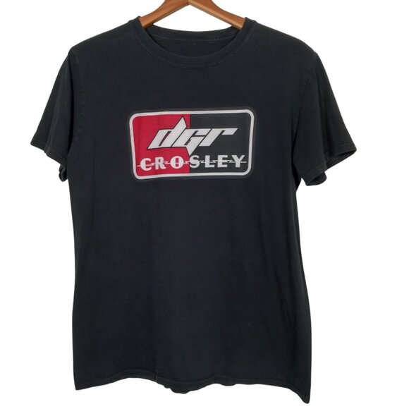 NASCAR DGR Crosley Racing Shirt Men Medium Black Graphic Race T Motorsports - Picture 2 of 5